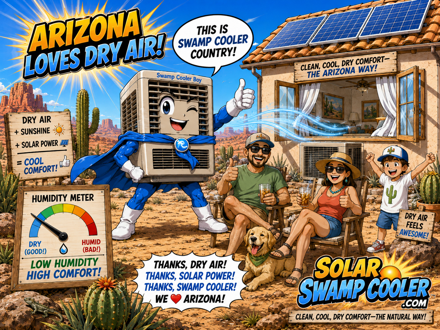 Arizona dry air success episode.